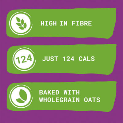Go Ahead raspberry flapjacks 118.9g, UK version