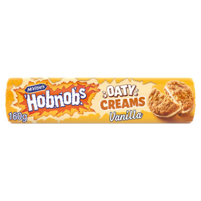 Biscuits sucrés McVitie's Hobnobs Vanilla Creams 160g