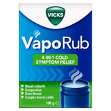 Vicks VapoRub cold remedy ointment 100g (British brand)