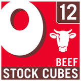 Oxo beef stock cubes 12 pack 71g, imported from the UK