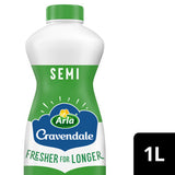 Cravendale filtered semi-skimmed milk 1L - British product