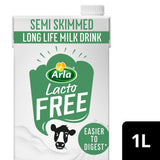 Arla LactoFree Long Life Semi Skimmed Milk 1 Litre