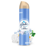Glade Aerosol Air Freshener Clean Linen 300ml, UK version