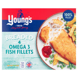 Young's Breaded Omega 3 Fish Fillets 400g