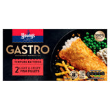 Young's Gastro Tempura Battered Light & Crispy Fish Fillets Frozen 270g