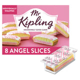 Mr Kipling Angel Cake Slices Individually Wrapped 8 Pack
