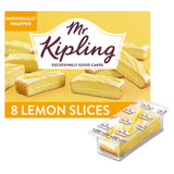 Mr Kipling Lemon Layered Cake Slices 8 Pack
