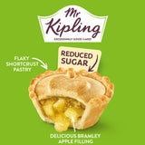 Mr Kipling Bramley Apple Pies 6 pack, imported from the UK