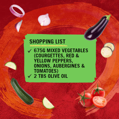 Schwartz Mediterranean vegetable recipe mix 30g (British brand)