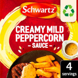 Schwartz Creamy Mild Peppercorn Sauce Mix 25g (British brand)