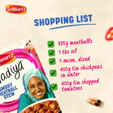 Schwartz Nadiya Smoky Meatball Stew Recipe Mix 30g