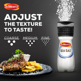 Schwartz sea salt 60g adjustable grinder (British brand)