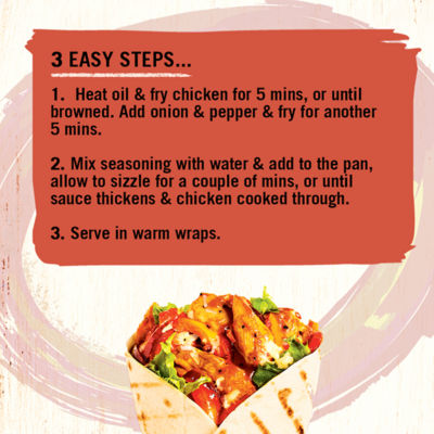 Schwartz Wrap It Smokehouse BBQ recipe mix 30g (British brand)