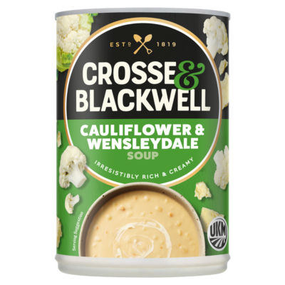 Crosse & Blackwell Cauliflower & Wensleydale Soup 400g - British product