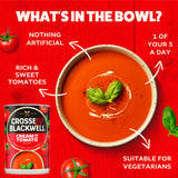 Crosse & Blackwell cream of tomato soup 400g - British product