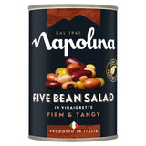 Napolina five bean salad in vinaigrette 400g, imported from the UK