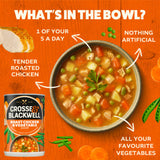 Crosse & Blackwell Roast Chicken & Vegetable Soup 400g - British product