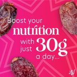 Whitworths Dazzling Dates dried stoned dates 300g (British brand)