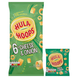 Hula Hoops crisps Cheese & Onion 6 Pack, UK version