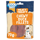 Good Boy Meaty Treaty Chewy Duck Fillets 70g, UK version