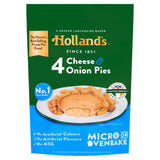 Holland's 4 Cheese & Onion Pies Frozen Savoury Pies
