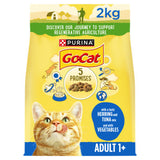 Go-Cat Herring with Vegetables Dry Cat Food 2kg