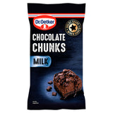 Dr. Oetker Milk Chocolate Baking Chunks 100g