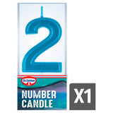 Dr. Oetker Number Two Birthday Candle