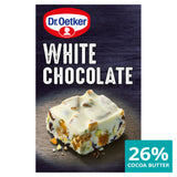 Dr Oetker White Chocolate Baking Bar 100g