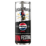 Captain Morgan Original Spiced Gold and Pepsi MAX Canned Cocktail 250ml