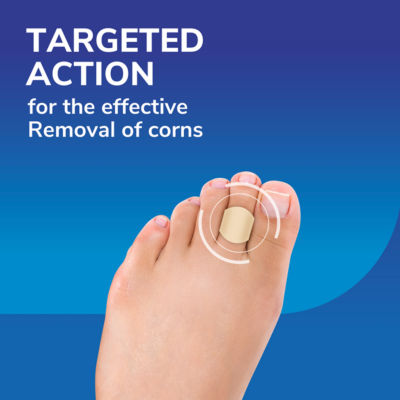 Scholl corn removal plasters 4 units, imported from the UK