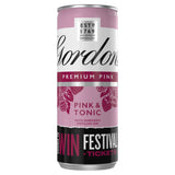 Gordon's Premium Pink Gin & Tonic Ready-to-Drink 250ml Can