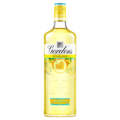 Gordon's Sicilian Lemon flavoured gin 70cl, UK version