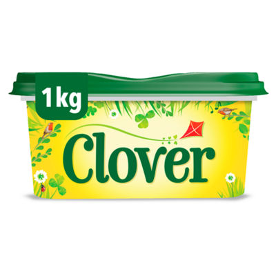 Clover buttermilk fat spread 1kg - British product