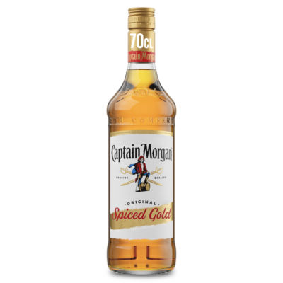 Captain Morgan Spiced Gold rum 70cl - British product