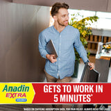 Anadin Extra Soluble Aspirin Paracetamol Caffeine Tablets 12s - British product