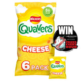 Walkers Quavers Cheese snacks 6x16g (British brand)
