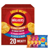 Walkers Meaty Variety crisps multipack 20 x 25g (British brand)