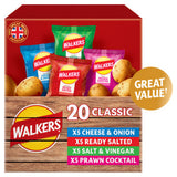 Walkers Classic Variety crisps multipack 20x25g (British brand)