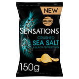 Walkers Sensations Salt & Black Peppercorn Sharing Potato Crisps 150g