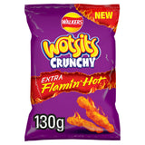 Walkers Wotsits Crunchy Extra Flamin' Hot Sharing Bag Crisps 130g GOODS ASDA