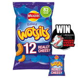 Walkers Wotsits cheese corn snacks 12x16.5g multipack (British brand)