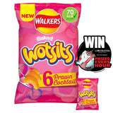 Walkers Wotsits Prawn Cocktail Corn Snacks 6x13.5g (British brand)