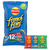 Walkers French Fries variety multipack crisps 12 x 18g (British brand)