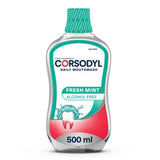 Corsodyl Daily Gum Care Alcohol Free Mouthwash Fresh Mint 500ml