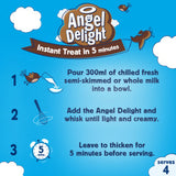 Angel Delight Chocolate Flavour dessert mix 59g - British product