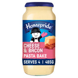 Homepride Cheese & Bacon Pasta Bake Sauce 485g, UK version