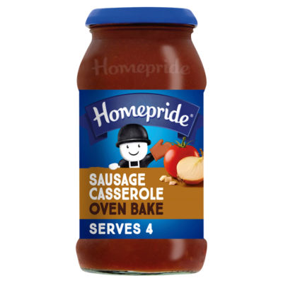 Homepride Sausage Casserole Pasta Bake Sauce 485g, UK version
