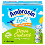Ambrosia light low fat reduced sugar custard dessert 500g - British product
