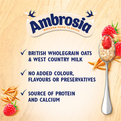 Ambrosia Porridge Pot Raspberry Layer 210g - British product